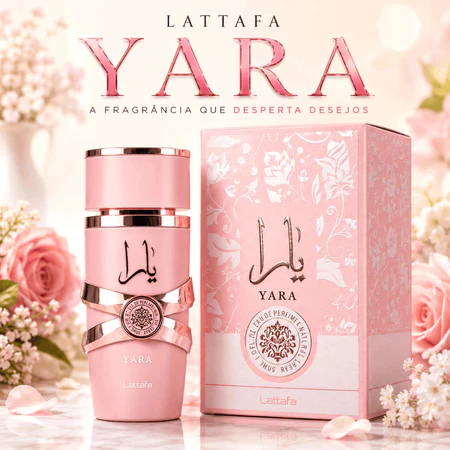 Perfume Feminino Lattafa Yara 100ml com Longa Duração Original